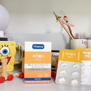 뉴트리션팩토리 비타프렙 바이탈디 비타민D 500mg — 5점을 준 리뷰어가 2021년 8월 올린 사용 사진
