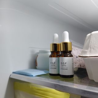 랑팡 EGF+FGF 10ppm 리포좀 앰플 원액 10ml — 4.5점을 준 리뷰어가 2021년 9월 올린 사용 사진