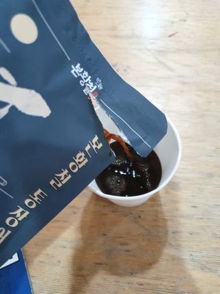 [비린내 완벽제거] 본황칠 통장어 국내산 장어즙 아르기닌 2800mg 장어즙효능 기력보강 — 5점을 준 리뷰어가 2022년 8월 올린 사용 사진