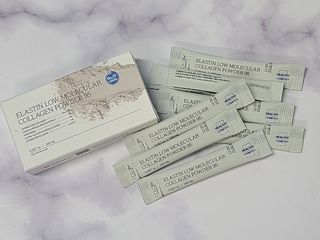 [유니자르] 엘라스틴 저분자 콜라겐95 7포 X 3EA   총 21포 — 5점을 준 리뷰어가 2022년 1월 올린 사용 사진