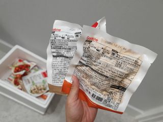 굽네몰 [굽네] 소스가 맛있는 닭가슴살 한입 볼 2종 8팩 — 5점을 준 리뷰어가 2021년 3월 올린 사용 사진