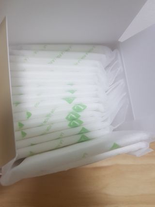 라포유 생리대 순면커버 중형 날개형 — 4점을 준 리뷰어가 2021년 1월 올린 사용 사진