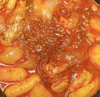 (주)올계농업회사법인 올계 유기농 닭볶음탕 500g — 5점을 준 리뷰어가 2021년 9월 올린 사용 사진