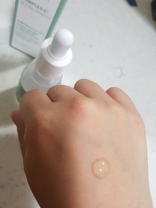 나나스킨 콤플렉스씨쓰리닥터클리어앰플 — 5점을 준 리뷰어가 2021년 5월 올린 사용 사진
