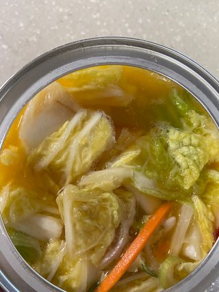 셰프애찬 단호박 백김치 1kg — 5점을 준 리뷰어가 2022년 10월 올린 사용 사진