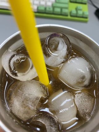 무라벨 바리스타룰스 디카페인 아메리카노 — 5점을 준 리뷰어가 2024년 4월 올린 사용 사진