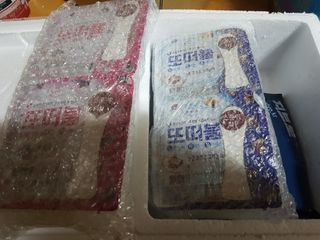 남양유업 또깍 접어 떠먹는 불가리스 2종 — 5점을 준 리뷰어가 2021년 1월 올린 사용 사진