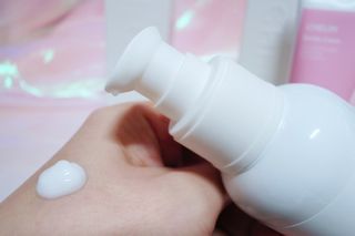 화이트리 채움 베리어 로션, 베리어 크림 세트 — 4점을 준 리뷰어가 2021년 2월 올린 사용 사진