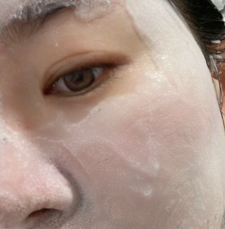 프롬노시베 로지 클레이 버블 팩 — 3.5점을 준 리뷰어가 2022년 2월 올린 사용 사진