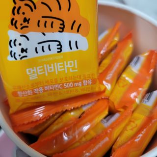 광동생활건강 프리 [광동] VB와 VC를 함유한 멀티 비타민 비타 500 데일리 스틱 180포 — 5점을 준 리뷰어가 2022년 6월 올린 사용 사진