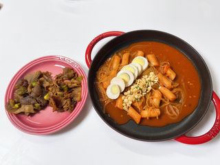 [심플리쿡] 반반연탄불고기, 창화당쫄볶이 SET — 5점을 준 리뷰어가 2021년 2월 올린 사용 사진