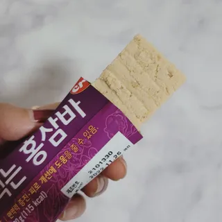 씨알푸드 건강기능식품 6년근 홍삼 함유, 바로먹는 홍삼바 30g 12개입 — 5점을 준 리뷰어가 2022년 3월 올린 사용 사진