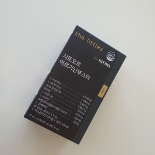 더리틀스 시트오르 아르기닌부스터 — 4점을 준 리뷰어가 2023년 1월 올린 사용 사진