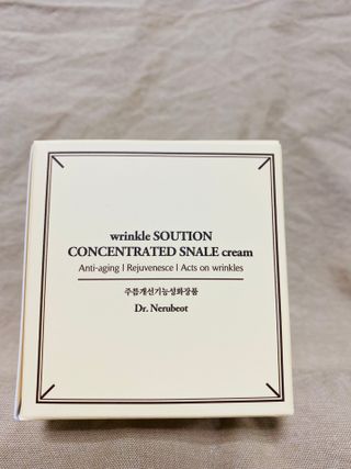 Dr.느루벗 느루벗 링클 솔루션 콘센트레이트 스네일 탄력 달팽이 크림 80g — 4점을 준 리뷰어가 2021년 4월 올린 사용 사진