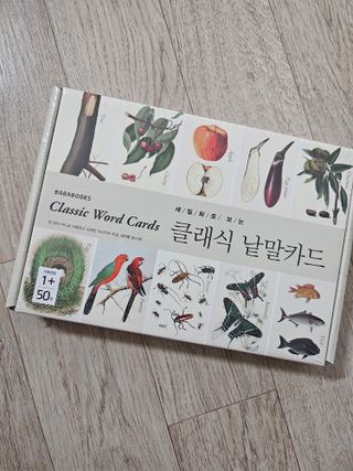 바바북스 바바 클래식 낱말카드 — 5점을 준 리뷰어가 2024년 1월 올린 사용 사진