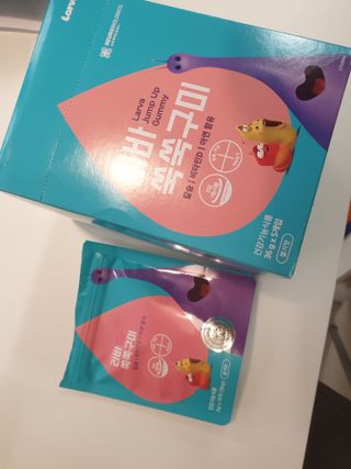 [푸름웰니스] 라바 쑥쑥구미 36g — 5점을 준 리뷰어가 2021년 12월 올린 사용 사진