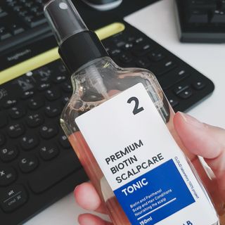 클라우드랩 프리미엄 비오틴 스칼프 케어 토닉 — 5점을 준 리뷰어가 2021년 5월 올린 사용 사진
