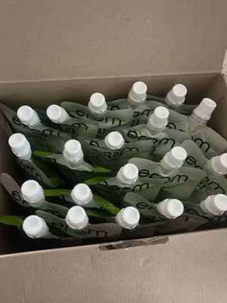 [이롬] 오크라 마시는 뷰티드링크 100mL x 20입 — 5점을 준 리뷰어가 2022년 9월 올린 사용 사진