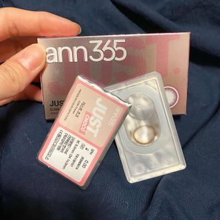앤365 [ANN365LENS] 저스트 블랙, 초코 2종 중 택일 — 3점을 준 리뷰어가 2021년 12월 올린 사용 사진