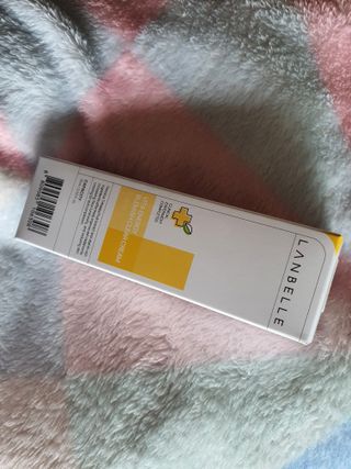 랑벨 비타 에너지 잡티 크림 75ml (피부 속 기미완화크림) — 4점을 준 리뷰어가 2022년 6월 올린 사용 사진