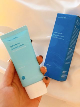 페이스리퍼블릭 하이드로 베리어 세라마이드 크림 — 5점을 준 리뷰어가 2021년 3월 올린 사용 사진