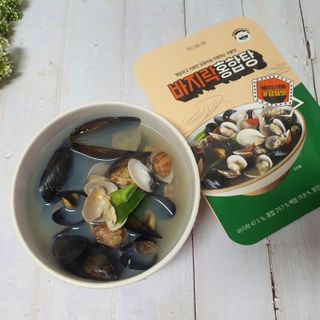 [푸딩팩토리] 바지락홍합탕 500g / 얼큰바지락홍합탕 590g — 5점을 준 리뷰어가 2022년 10월 올린 사용 사진