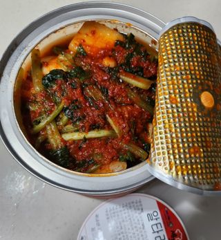셰프애찬 알타리김치 총각김치 1kg — 5점을 준 리뷰어가 2022년 10월 올린 사용 사진