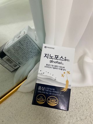 프리마인 홍삼의 강력한 에너지, 이제는 흡수율을 높인 최첨단 캡슐로 간편하게 초고속 충전하세요. — 5점을 준 리뷰어가 2022년 6월 올린 사용 사진