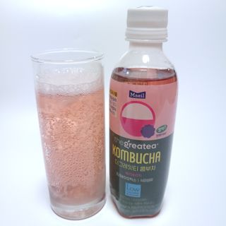 더그레잇티 콤부차 [매일유업] 더그레잇티 44kcal 콤부차 300ml *12개입 (오리지널 6개+베리리치 6개) — 5점을 준 리뷰어가 2023년 7월 올린 사용 사진
