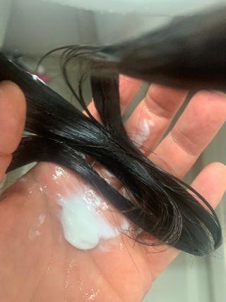 멈칫(MUMCHIT) 멈칫 단백질 퀵트리트먼트 — 5점을 준 리뷰어가 2021년 12월 올린 사용 사진