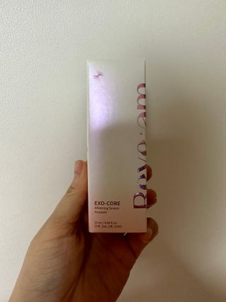 나우 [리브엠] 123억개 엑소좀으로 채운 눈부신 광채, 엑소코어 화이트닝 텐션 앰플 — 5점을 준 리뷰어가 2023년 8월 올린 사용 사진