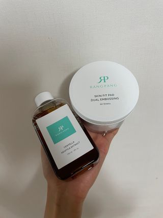랑팡 병풀추출물150ml+어성초추출물150ml+스킨빅패드60매 — 4점을 준 리뷰어가 2021년 10월 올린 사용 사진