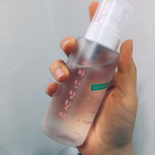 [시카앰플] 묘오한 고마진정할때 진정 스프레이 앰플 150ml — 5점을 준 리뷰어가 2021년 3월 올린 사용 사진