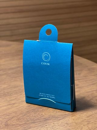 코박 covak 스페이스(밀폐공간) 살균제 — 4점을 준 리뷰어가 2022년 4월 올린 사용 사진