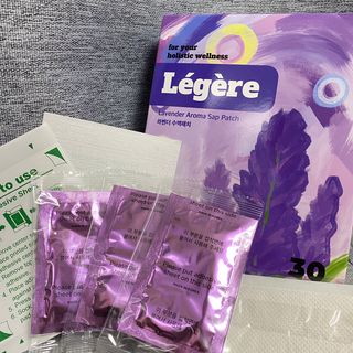 [레제르] 아로마 수액패치 발패치 30매입 -라벤더향/유칼립투스향/대나무향 — 4점을 준 리뷰어가 2022년 11월 올린 사용 사진
