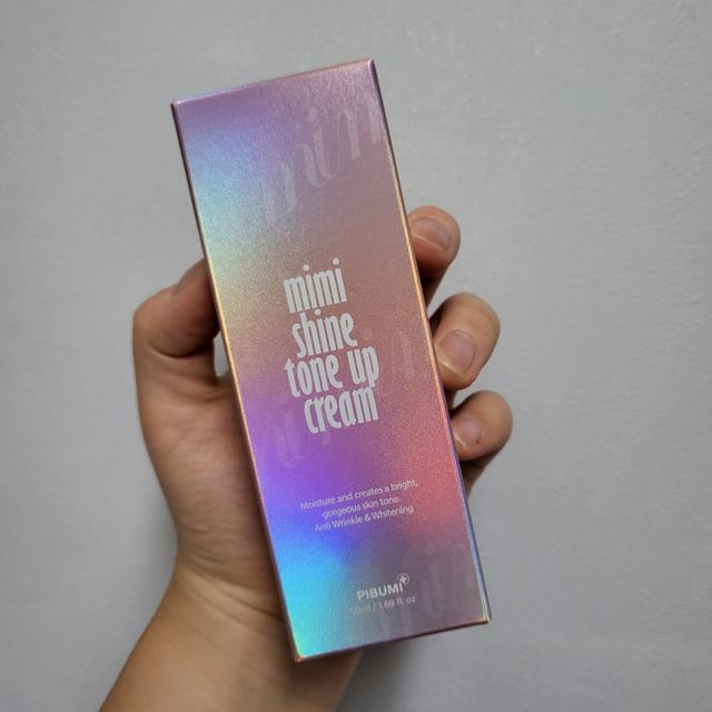 피부미 미미 광채 톤업크림 50ml 리뷰 사진