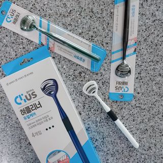 크리오 클리어스 혀백태제거 구취관리 혀클리너 — 4점을 준 리뷰어가 2021년 2월 올린 사용 사진