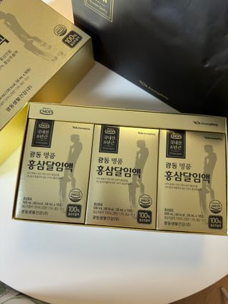 광동생활건강 광동 명품 홍삼달임액 50mL x 30포 — 5점을 준 리뷰어가 2023년 4월 올린 사용 사진