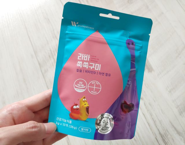 라바 쑥쑥구미 36g 리뷰 사진