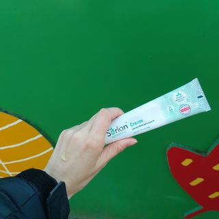 건선/아토/습진/민감성 피부 천연보습진정크림 소리온 크림 & 센시티브 크림 50g — 5점을 준 리뷰어가 2022년 1월 올린 사용 사진