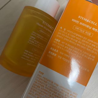 체르엠 스템앤셀 비타민 브라이트닝 에센스 30ml 1개 — 5점을 준 리뷰어가 2021년 11월 올린 사용 사진