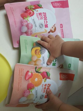 아비삭라이스볼 3종 /딸기,후르츠,단호박 — 3점을 준 리뷰어가 2021년 5월 올린 사용 사진