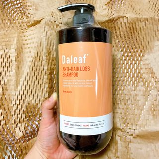 달리프 진저 베러 퍼퓸 탈모 완화 샴푸 1000ml 향 3종 — 5점을 준 리뷰어가 2021년 3월 올린 사용 사진