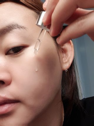 브에노 파리퀸 윌 페이스 오일 — 5점을 준 리뷰어가 2021년 7월 올린 사용 사진
