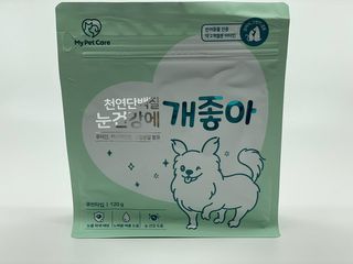 My Pet Care 천연단백질 눈건강에 개좋아 — 5점을 준 리뷰어가 2021년 1월 올린 사용 사진