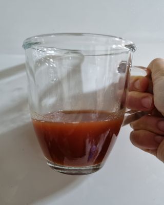 제이제이바이오 더단마토 프리미엄주스 100ml 30팩입 - 무설탕 스테비아 토마토즙 — 5점을 준 리뷰어가 2021년 12월 올린 사용 사진