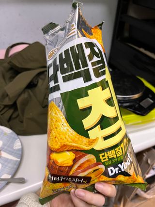 맛있게 채우는 단백질 12g, 닥터유 단백질칩 — 5점을 준 리뷰어가 2023년 12월 올린 사용 사진