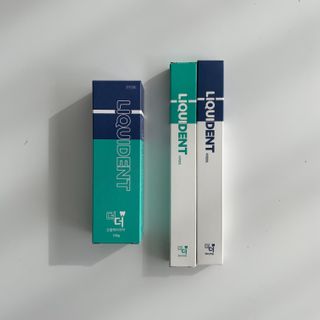 리퀴덴트 오랄케어 온가족용 리퀴덴트 더더 오랄케어 무불소 치약 + 임상시험완료 이중 미세 엠보싱 칫솔 올데이세트 — 5점을 준 리뷰어가 2021년 1월 올린 사용 사진