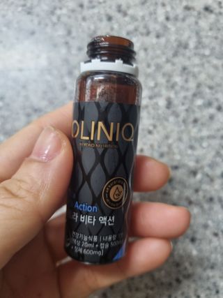 올리닉 울트라비타액션 — 5점을 준 리뷰어가 2021년 10월 올린 사용 사진
