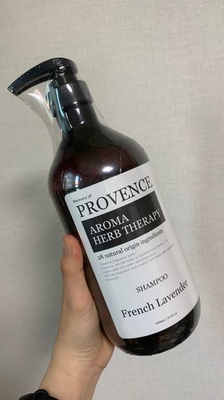 프로방스 프렌치 라벤더 샴푸 1,000ml — 4.5점을 준 리뷰어가 2021년 5월 올린 사용 사진